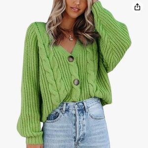 Green Sweater